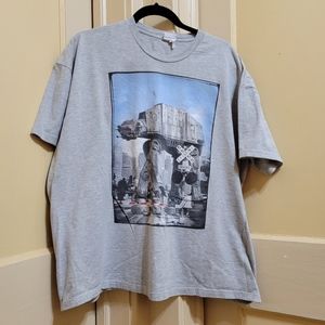 Star Wars Large Front Graphic Lucas Film Tee Shirt Men's 2x